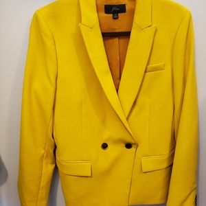 Jcrew Dover Blazer yellow.. size 10